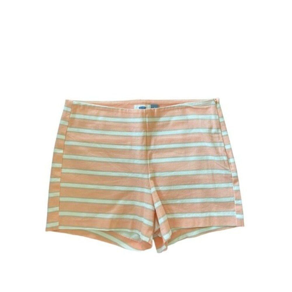 Peach and White Shorts (Size 4)